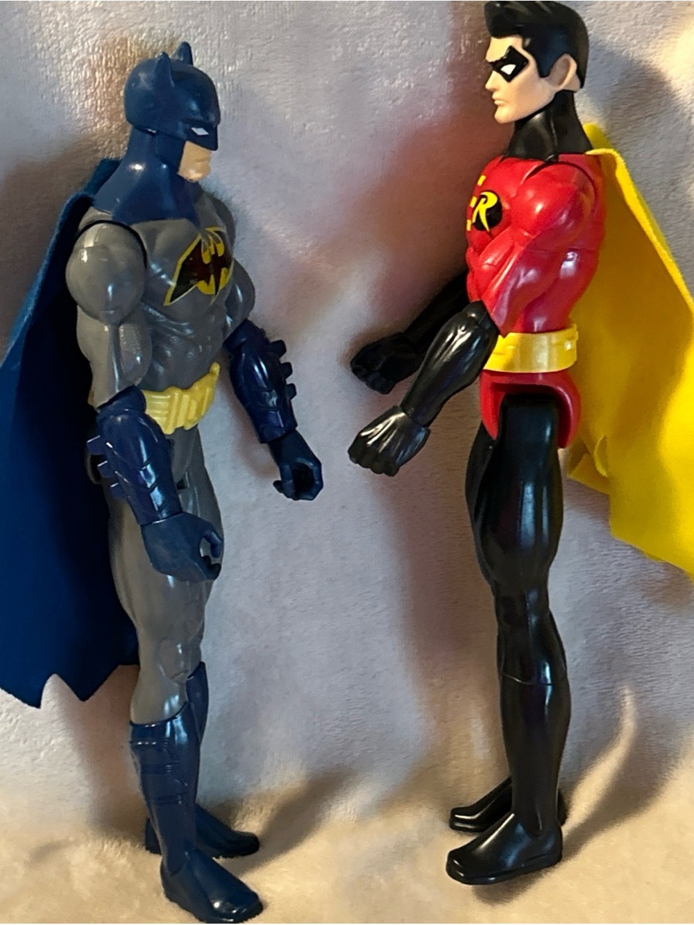 DC Comics Kids Batman & Robin Set - Blue, Gray, Red & Yellow